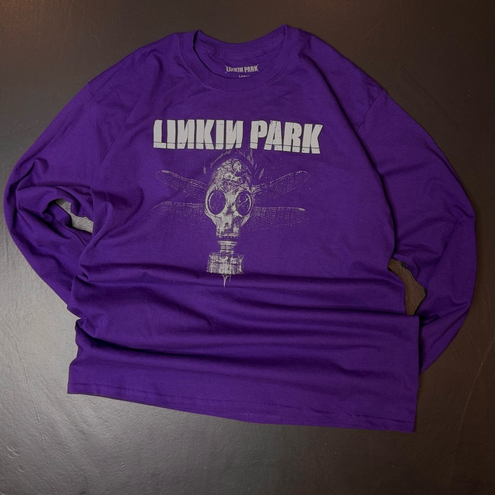 Purple Linkin Park Long Sleeve Shirt Unisex Cotton Band / Large/ NWT / OFFERS🫶🏻